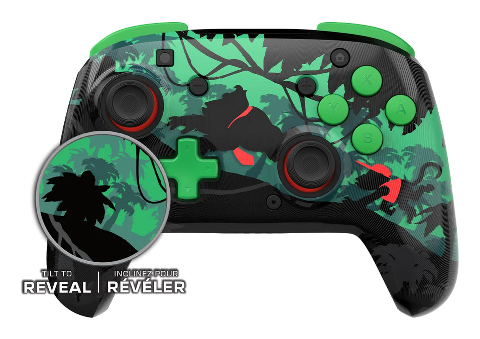 Turtle Beach Rematch Donkey Kong Manette sans fil sous licence officielle de Nintendo w/ lenticulaire. Bouton C indisponible pour Switch 2 et Switch