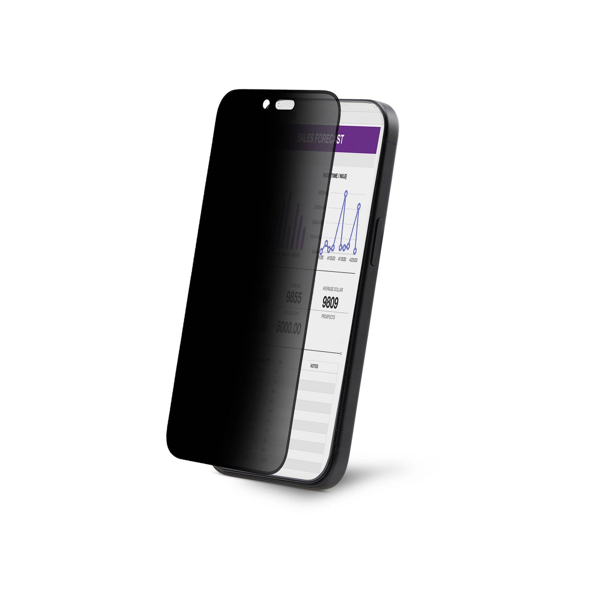 StarTech.com Filtre de Confidentialité pour iPhone 16 Plus, Verre Trempé 4 Directions 360°, Tactile, TAA