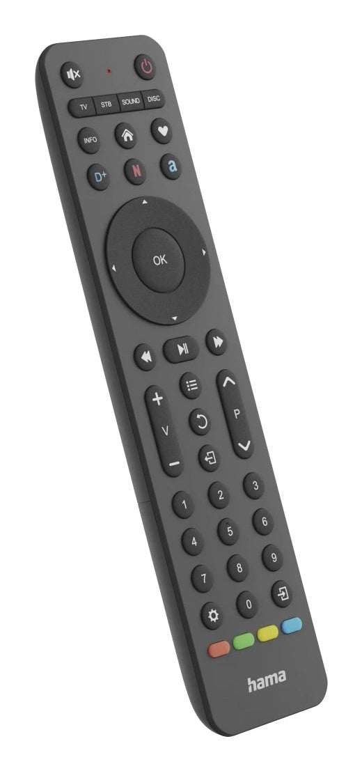 Hama 00221053 Télécommande Universelle IR Wireless pour TV et Appareils Multimédia