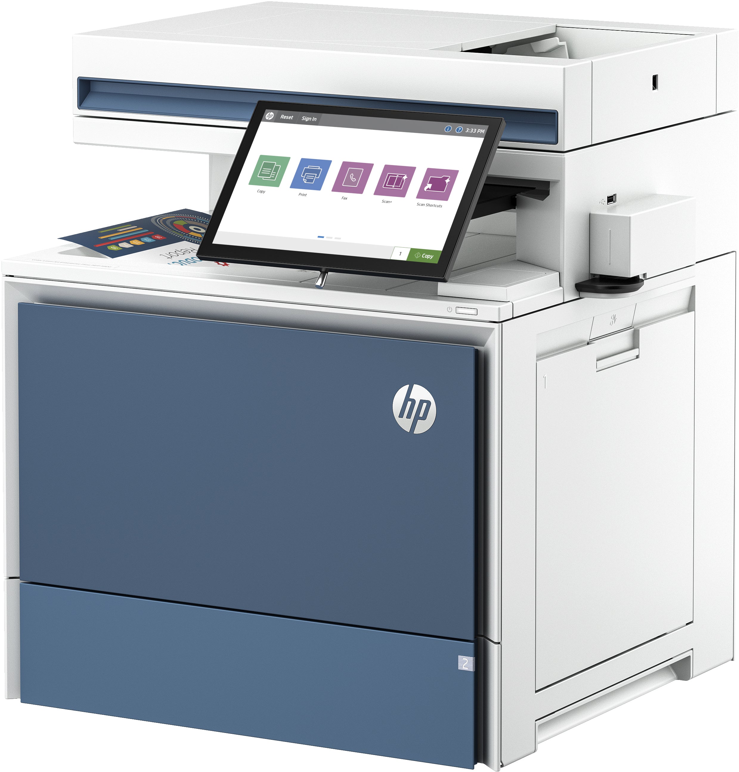 HP Color LaserJet Enterprise Flow Imprimante MFP 5800zf