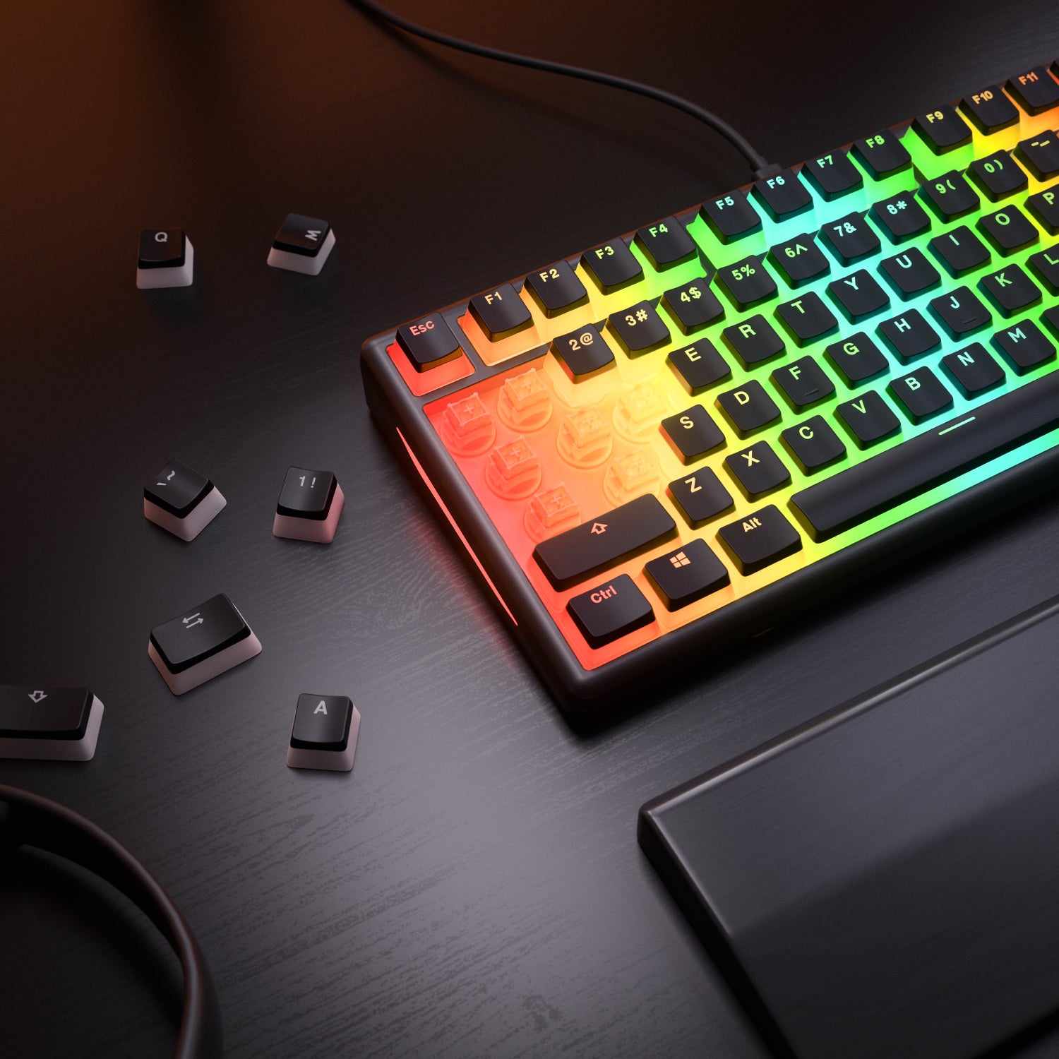 Glorious Gaming Glorious GMBK 75 % : clavier RGB personnalisable