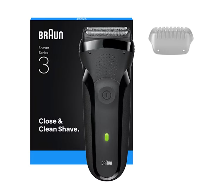 Braun Series 3 300S Rasoir à grille Tondeuse Noir