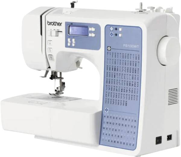 Brother FS100WT Machine à Coudre Automatique Électrique, Blanc