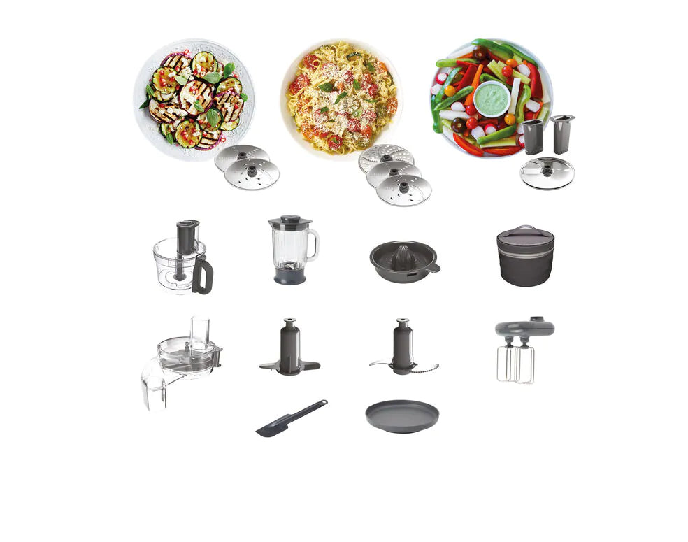Kenwood FDM72.990SS robot de cuisine 3 L Acier inoxydable Balances intégrées - vue 5