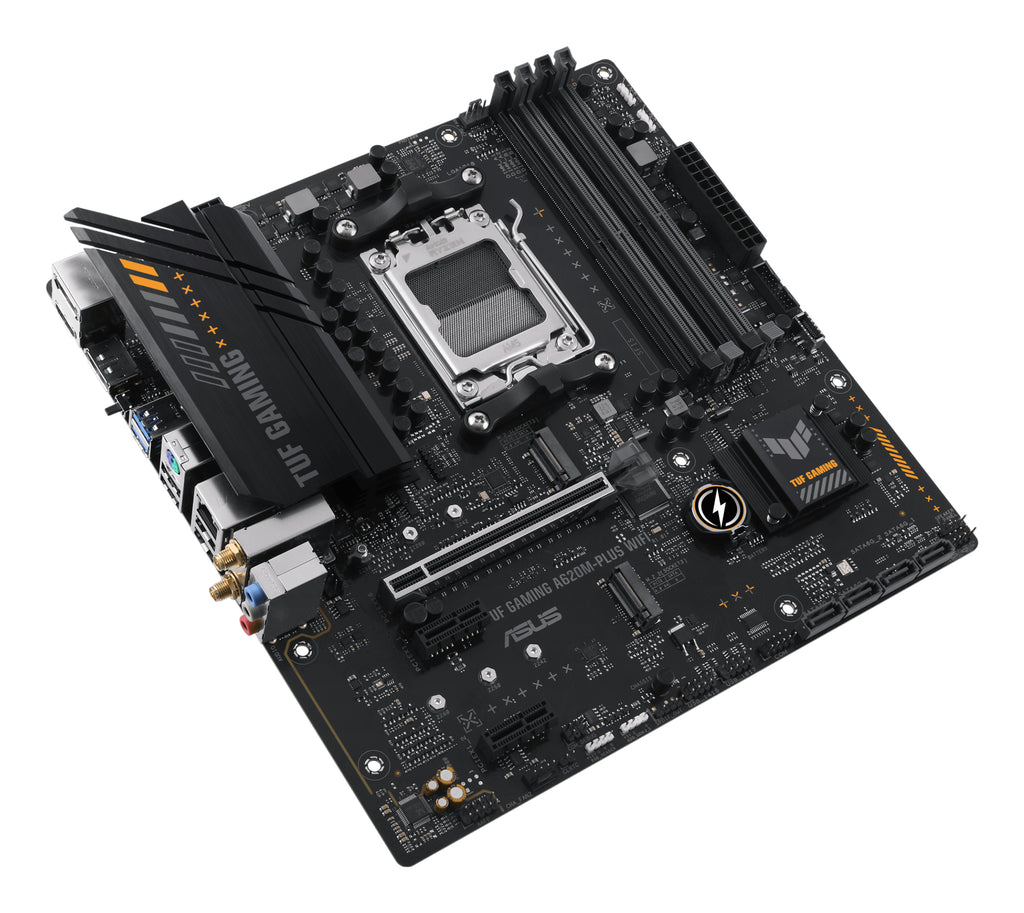 ASUS TUF GAMING A620M-PLUS WIFI AMD A620 Emplacement AM5 micro ATX