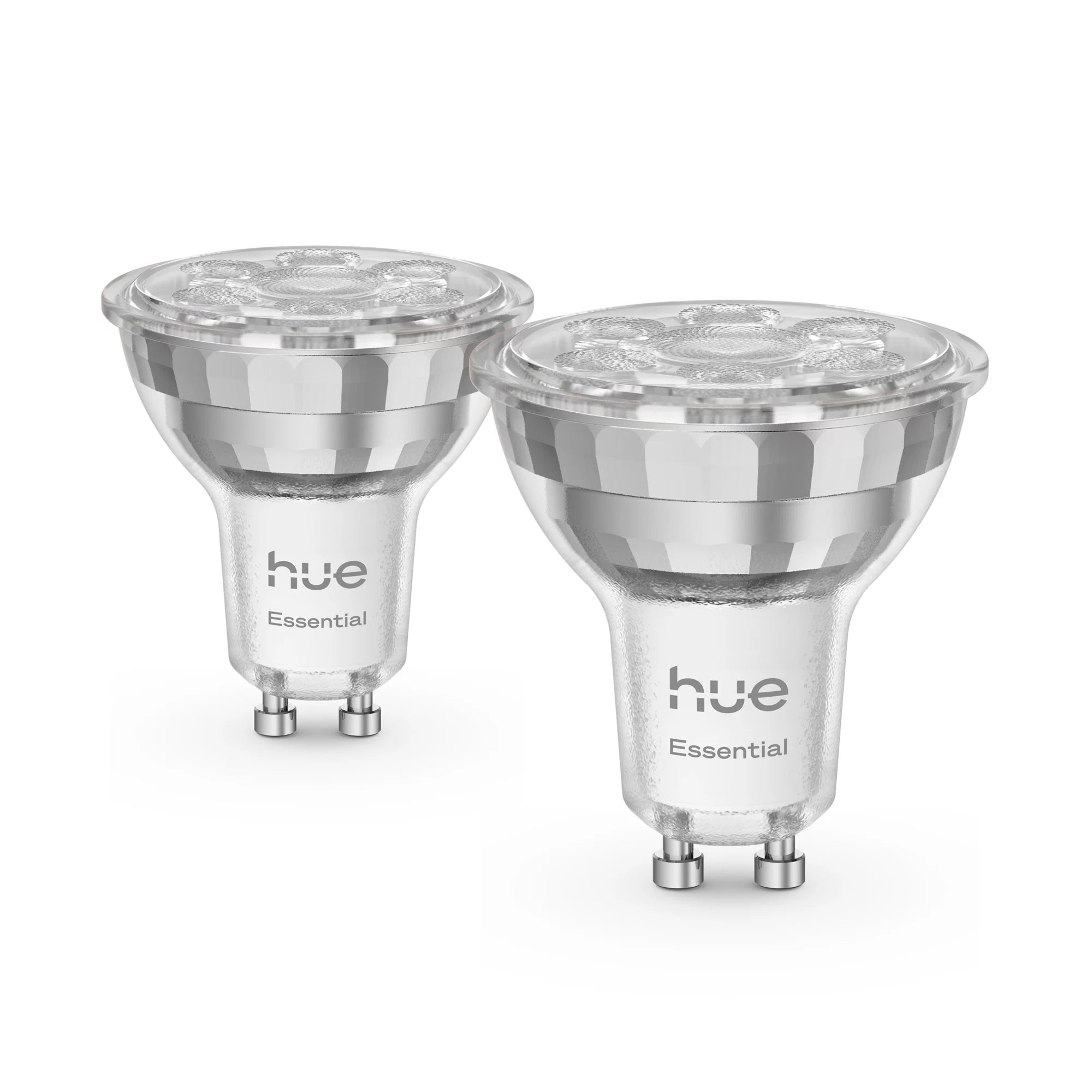 Philips Hue White and Color ambiance GU10 - Spot connecté Essential - 345 lm - 4,7 W - pack de 2