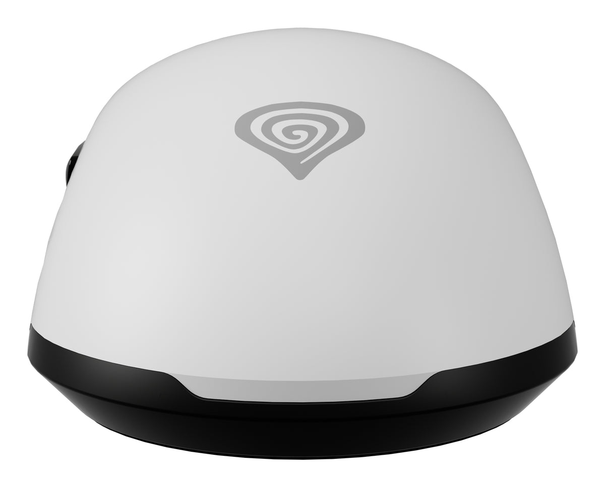 Souris Gaming Zircon 660 Droitier RF Wireless, Bluetooth et USB Type-A, Optique 12000 DPI, Blanche