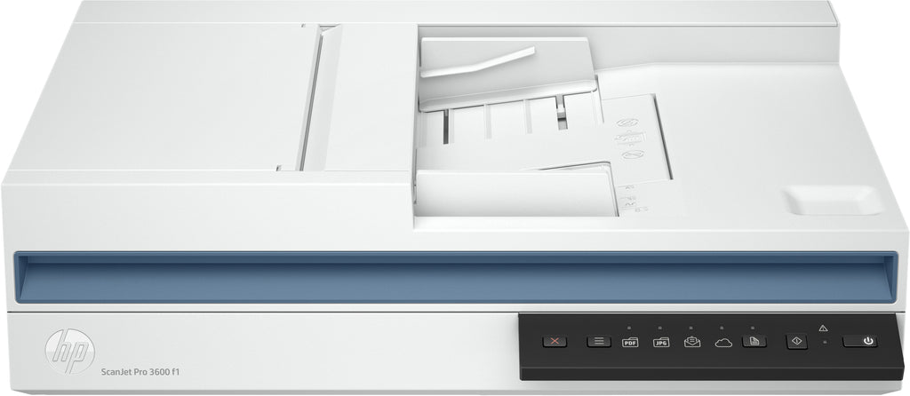 HP Scanjet Pro 3600 f1 Scanner à plat et chargeur automatique, 1200 x 1200 DPI, A4, Blanc