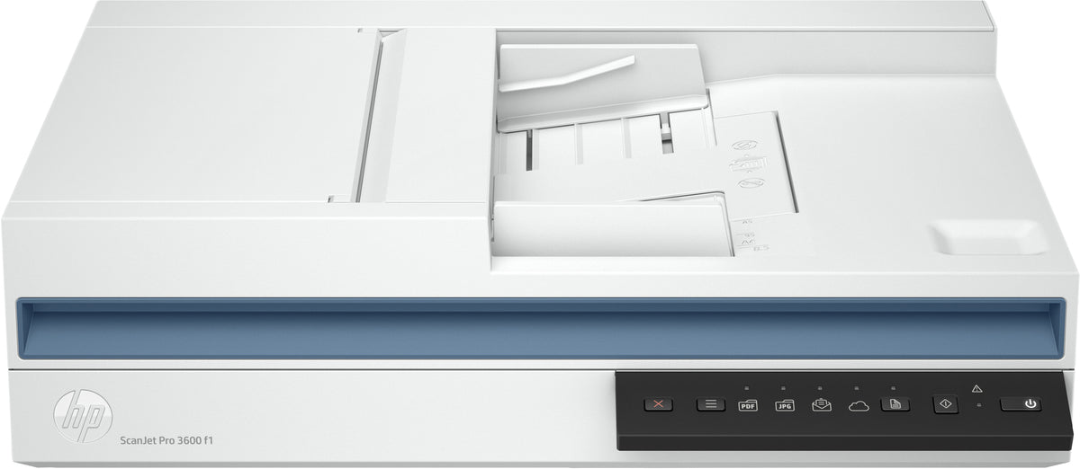 HP Scanjet Pro 3600 f1 Scanner à plat et chargeur automatique, 1200 x 1200 DPI, A4, Blanc