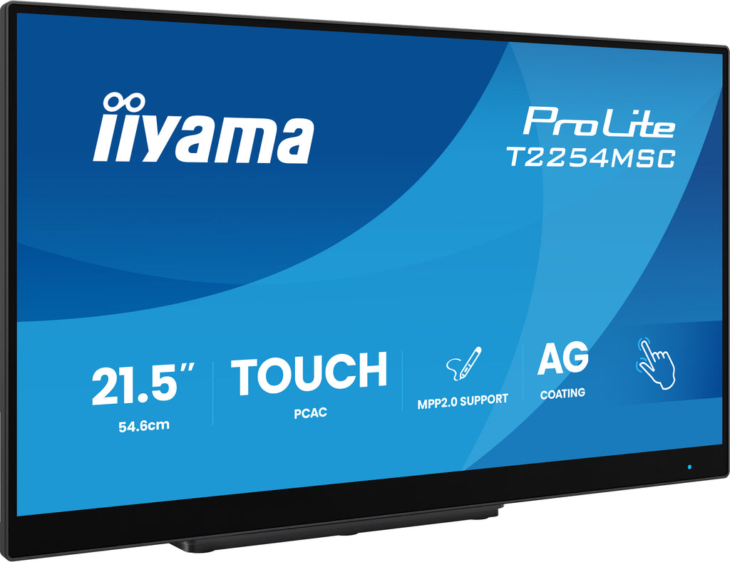 iiyama T2254MSC-B2AG écran plat de PC 54,6 cm (21.5") 1920 x 1080 pixels Full HD LED Écran tactile Noir