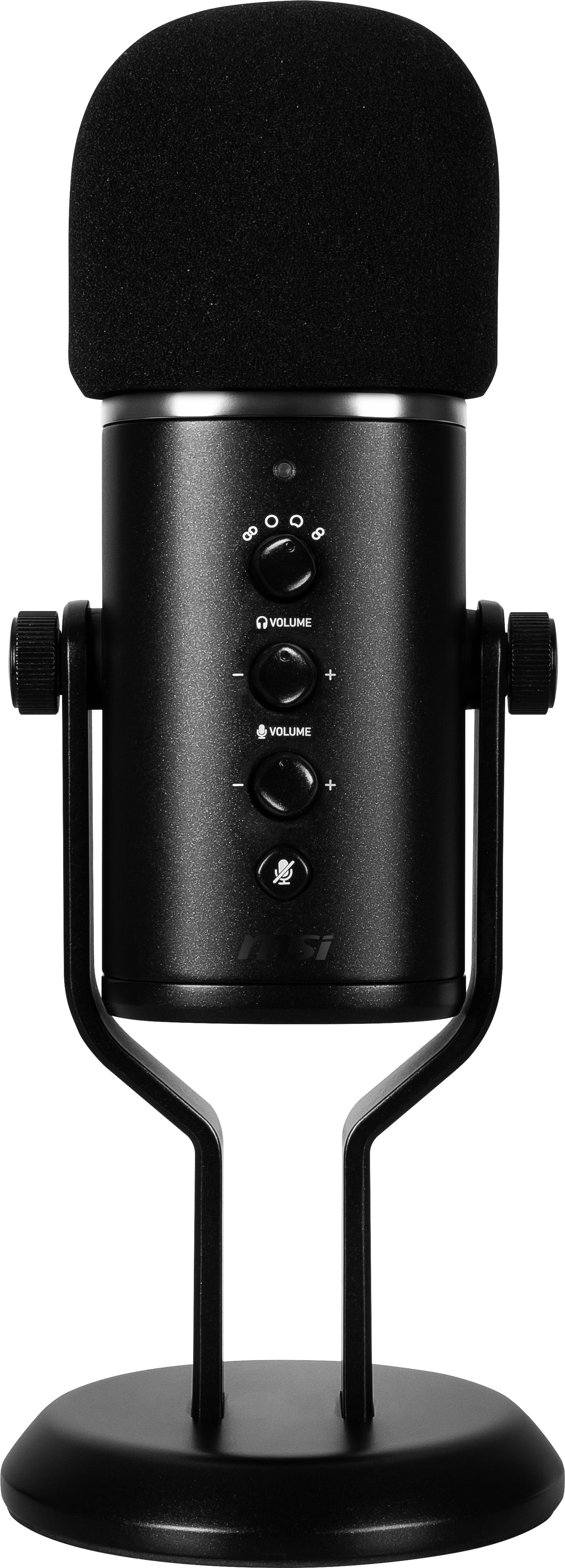 MSI Immerse GV60 Microphone de Streaming et Gaming, Noir