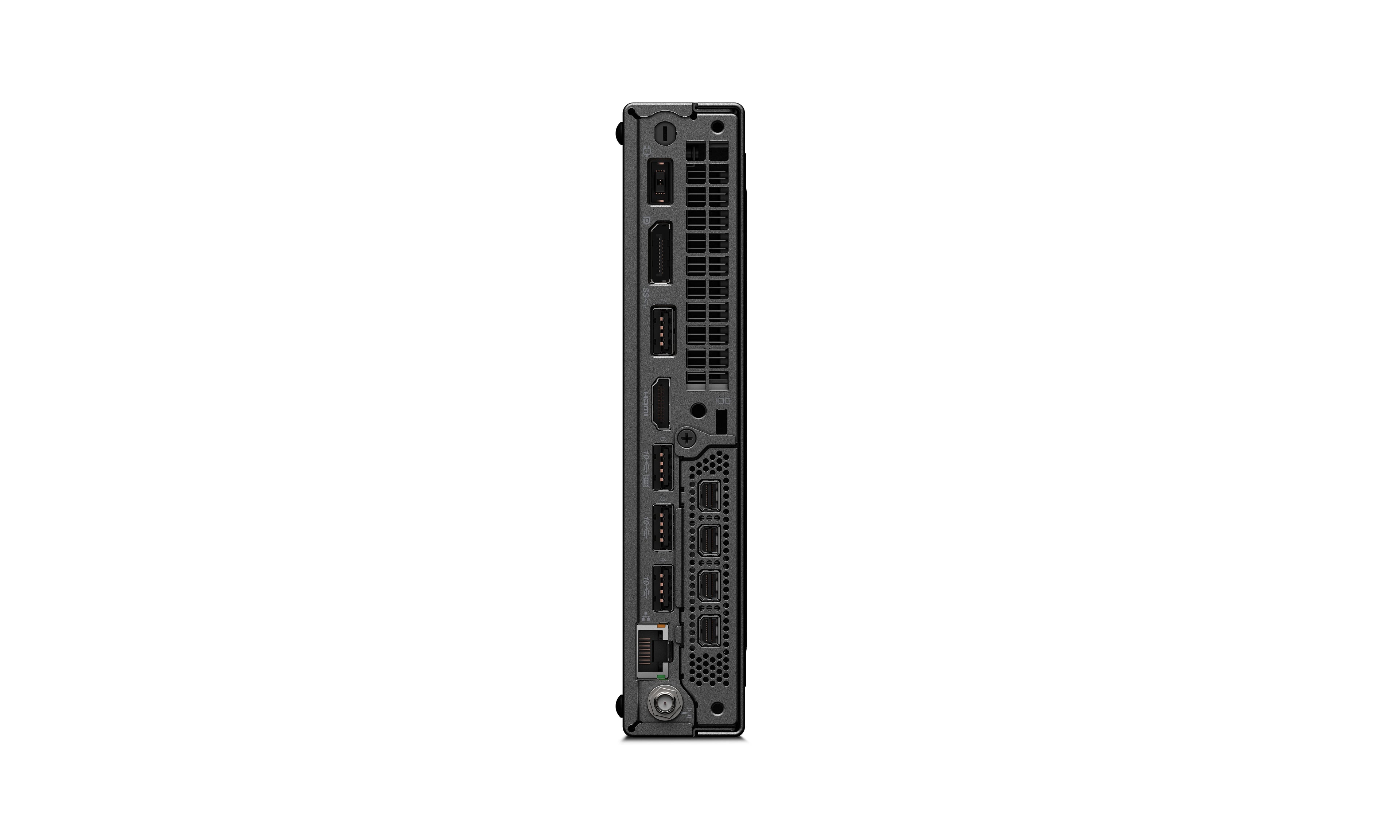 Lenovo ThinkStation P3 Tiny Gen 2 Intel Core Ultra 9 285 32 Go DDR5-SDRAM 512 Go SSD NVIDIA RTX A400 Windows 11 Pro Mini PC Station de travail Noir