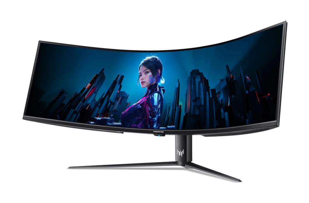 Acer UM.NZ7EE.001 Écran PC Plat 57" (144,8 cm) 7680 x 2160 pixels Noir