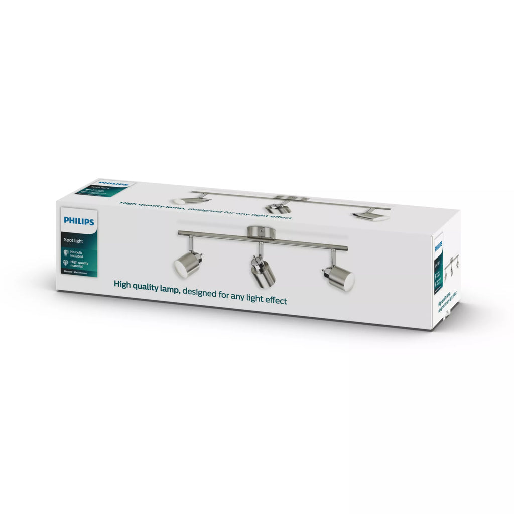 Philips Essentials Spot plafond/mur Meranti 3 x