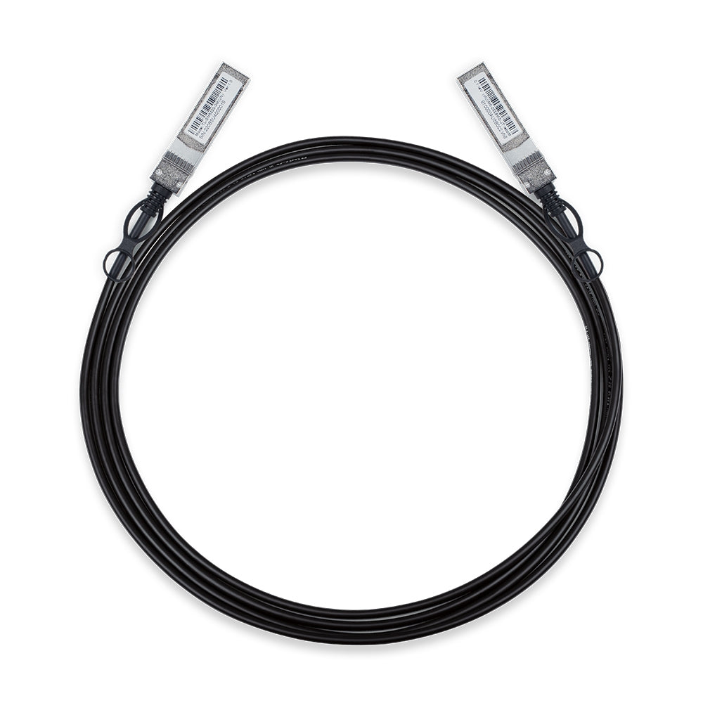 TP-Link TL-SM5220-3M câble InfiniBand et à fibres optiques SFP+ DAC Noir - vue 2
