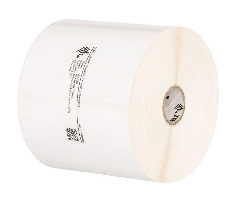 Zebra Poly E 3100T Imprimante d'étiquettes adhésives, Blanc