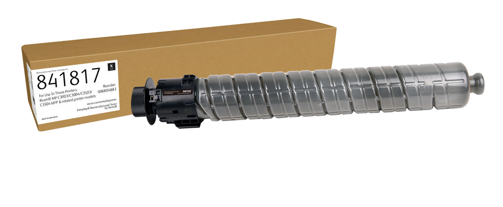Toner Compatible Référence 841817 Noir, Capacité Standard, Remanufacturé