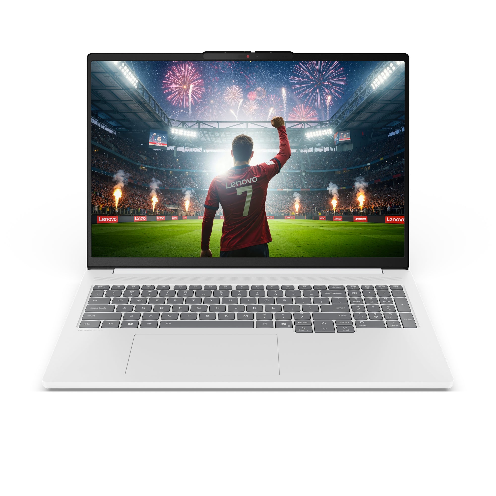 Lenovo IdeaPad Pro 5 16IPH11 Copilot+ PC Intel Core Ultra 9 386H Ordinateur portable 40,6 cm (16") 2.8K 32 Go LPDDR5x-SDRAM 1 To SSD NVIDIA GeForce RTX 5060 Wi-Fi 7 (802.11be) Windows 11 Pro Allemand Blanc