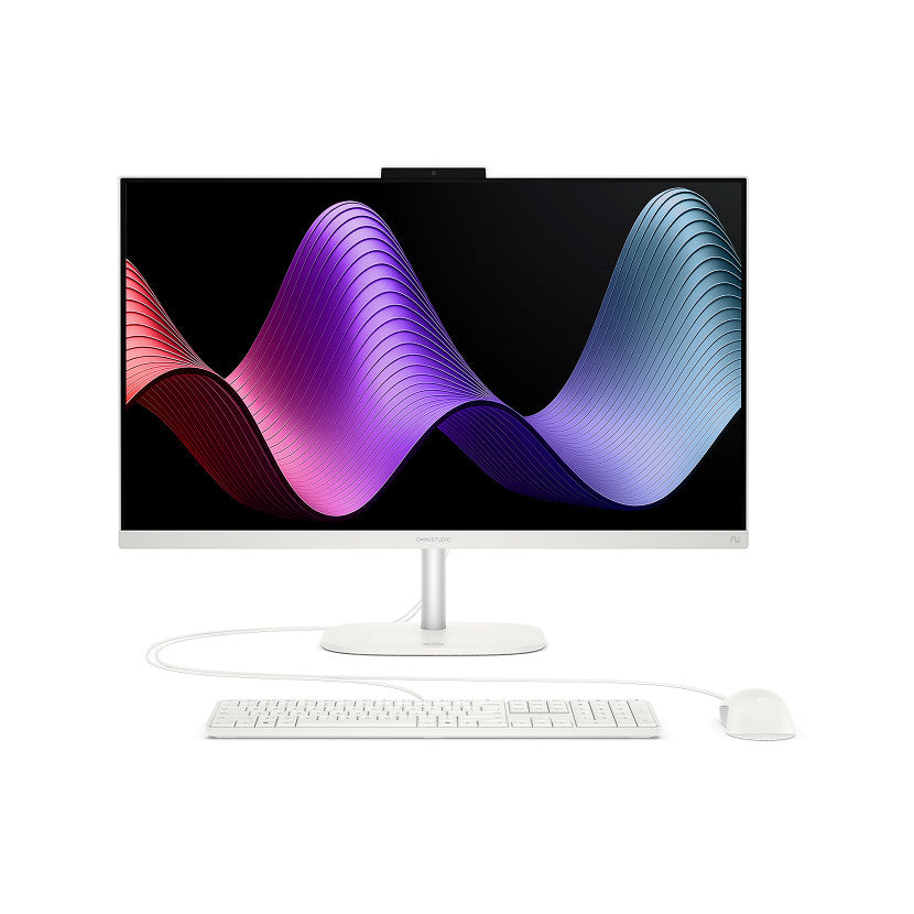 HP Omnistudio All-in-One PC 27-cw0174ng, Écran 27" QHD, Ryzen AI 7 445, 24GB RAM, 512GB SSD, Windows 11