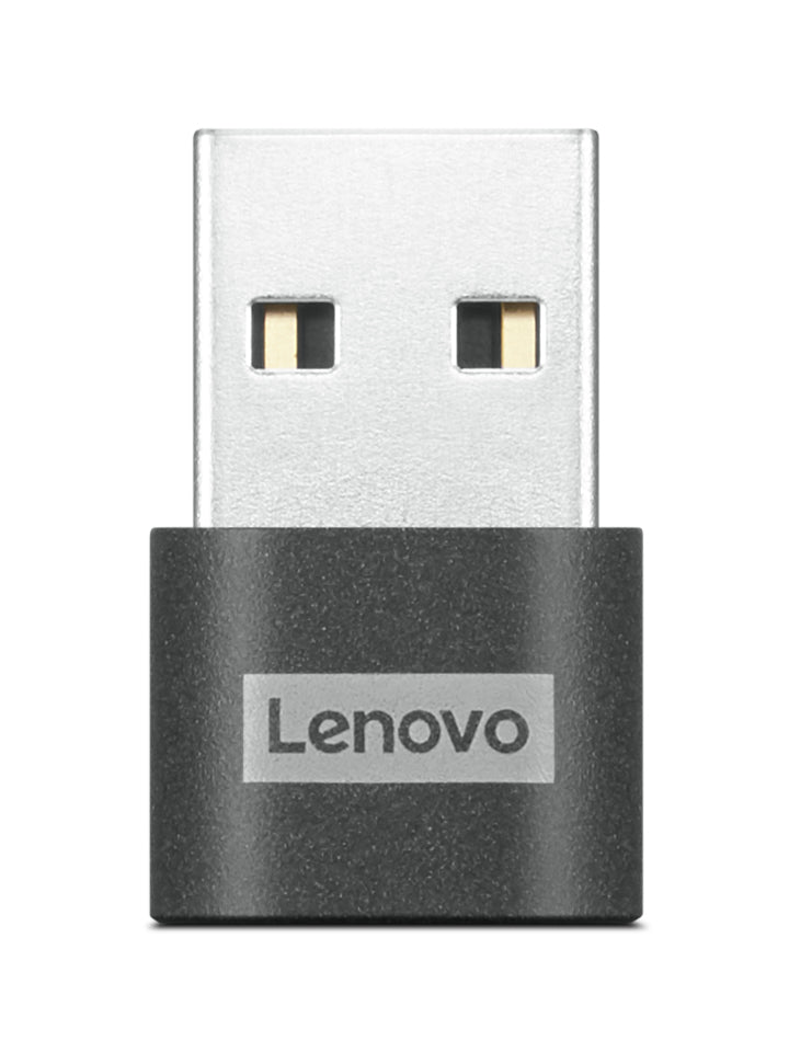 Lenovo 4X91C99226 changeur de genre de câble USB-C USB-A Noir - vue 2
