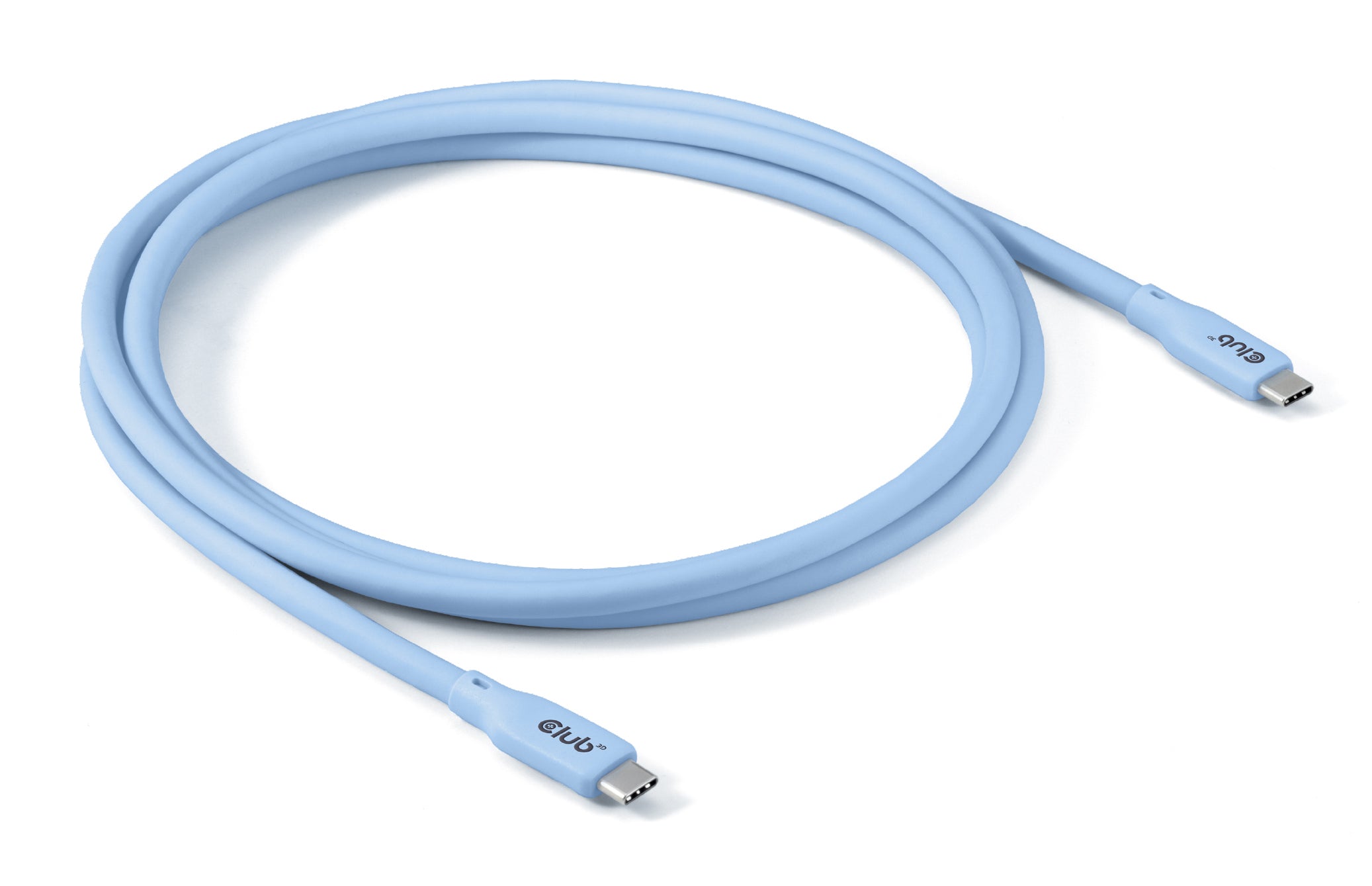 CLUB3D CAC-3003 câble USB USB4 Gen 2x2 2 m USB C 20 Gbit/s 240 W Bleu