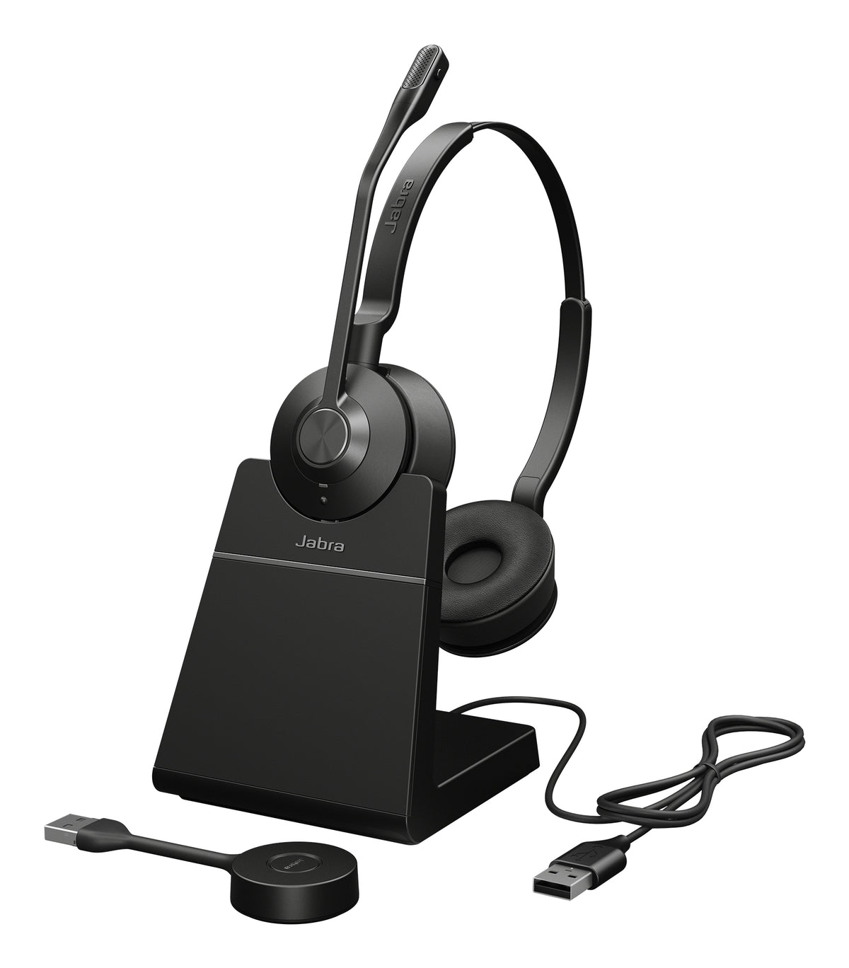 Jabra Engage 55 SE Casque Sans Fil pour Bureau et Centre d'Appels, Noir