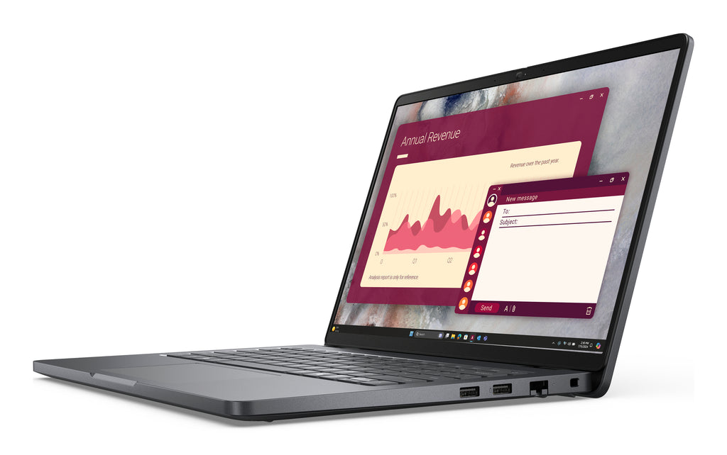 DELL Pro 14 PC14250 Intel Core Ultra 5 225U Ordinateur portable 35,6 cm (14") Full HD+ 16 Go DDR5-SDRAM 512 Go SSD Wi-Fi 6E (802.11ax) Windows 11 Pro Allemand Noir