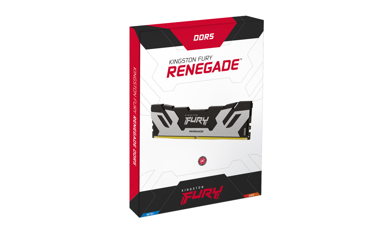 Kingston Technology FURY Renegade DDR5 32 Go Kit (2x16 Go) 7200 MT/s CL38 Argent XMP