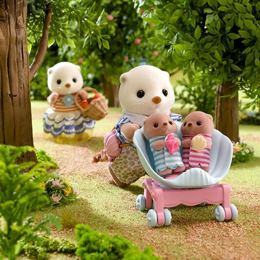 Sylvanian Families La famille Loutre de mer