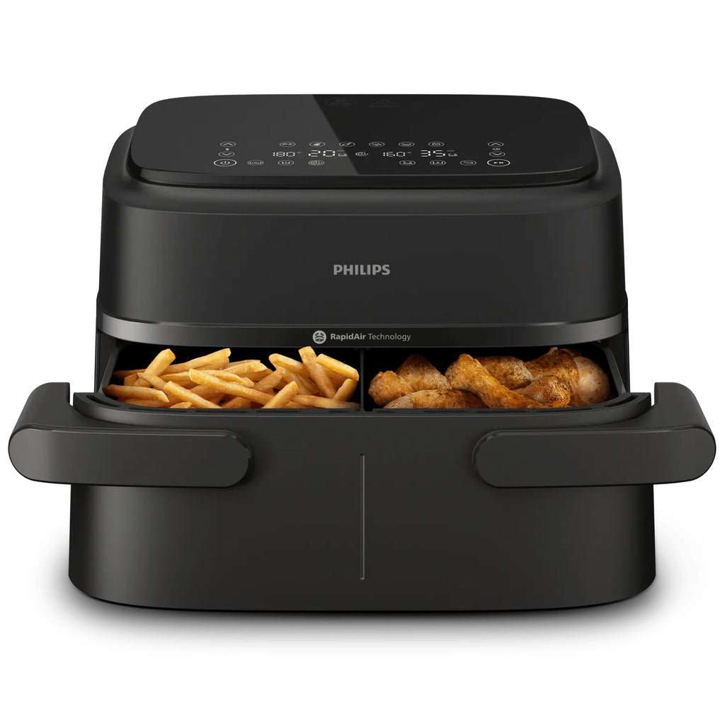 Philips Airfryer Série 1000 Double Panier 7.1L avec Séparateur Amovible