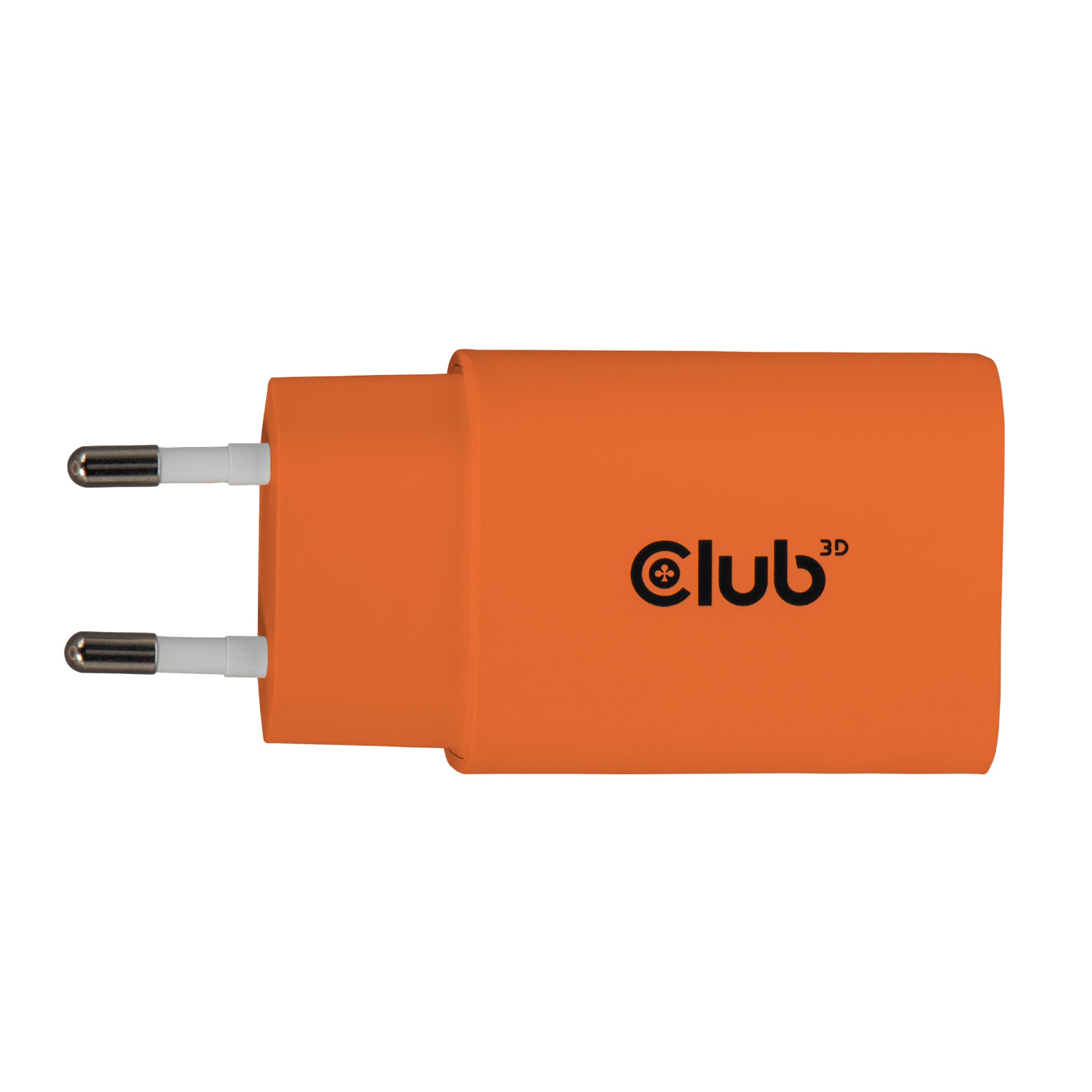 CLUB3D CAC-3023 chargeur d'appareils mobiles Smartphone, Universel Orange Secteur Charge rapide Intérieure