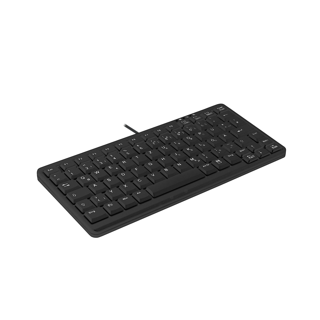 Contour Design Active Key AK-4100-U clavier Industriel USB Allemand Noir