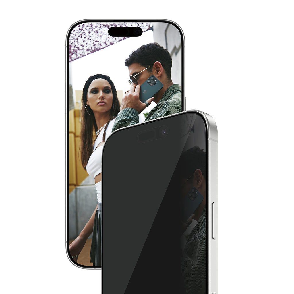 PanzerGlass SAFE. by ® 2-Way Privacy Screen Protector iPhone 17 | iPhone 16 Pro | Ultra-Wide Fit w. EasyAligner Protection d'écran transparent Apple 1 pièce(s)