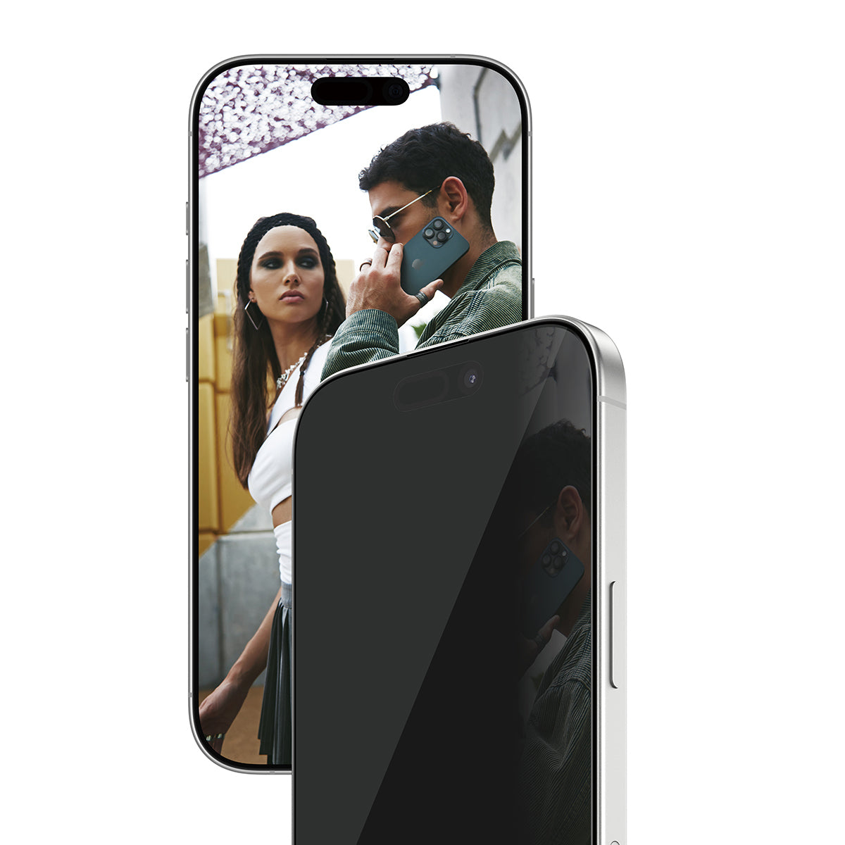 PanzerGlass SAFE. by ® 2-Way Privacy Screen Protector iPhone 17 | iPhone 16 Pro | Ultra-Wide Fit w. EasyAligner Protection d'écran transparent Apple 1 pièce(s)