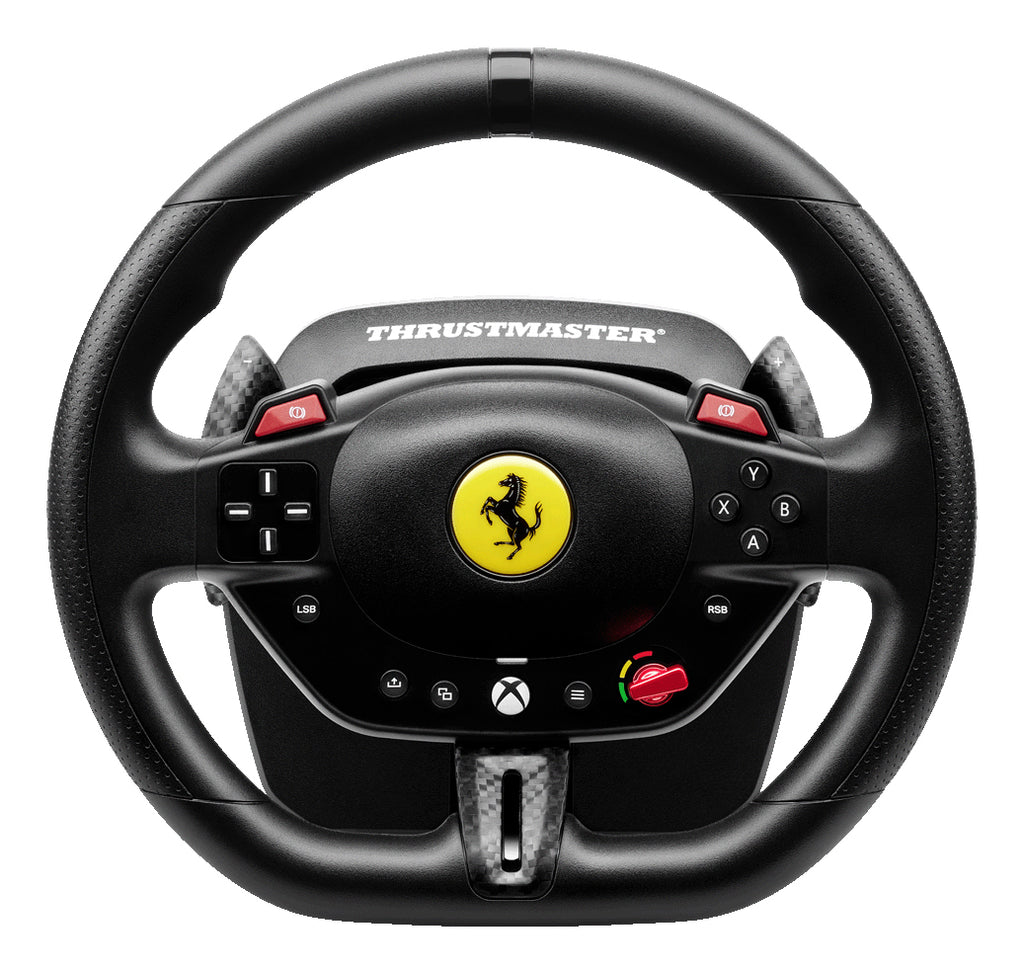 Thrustmaster T98 Ferrari 296 GTS Volant et Pédales USB, Noir, pour PC, Xbox One, Xbox Series X|S