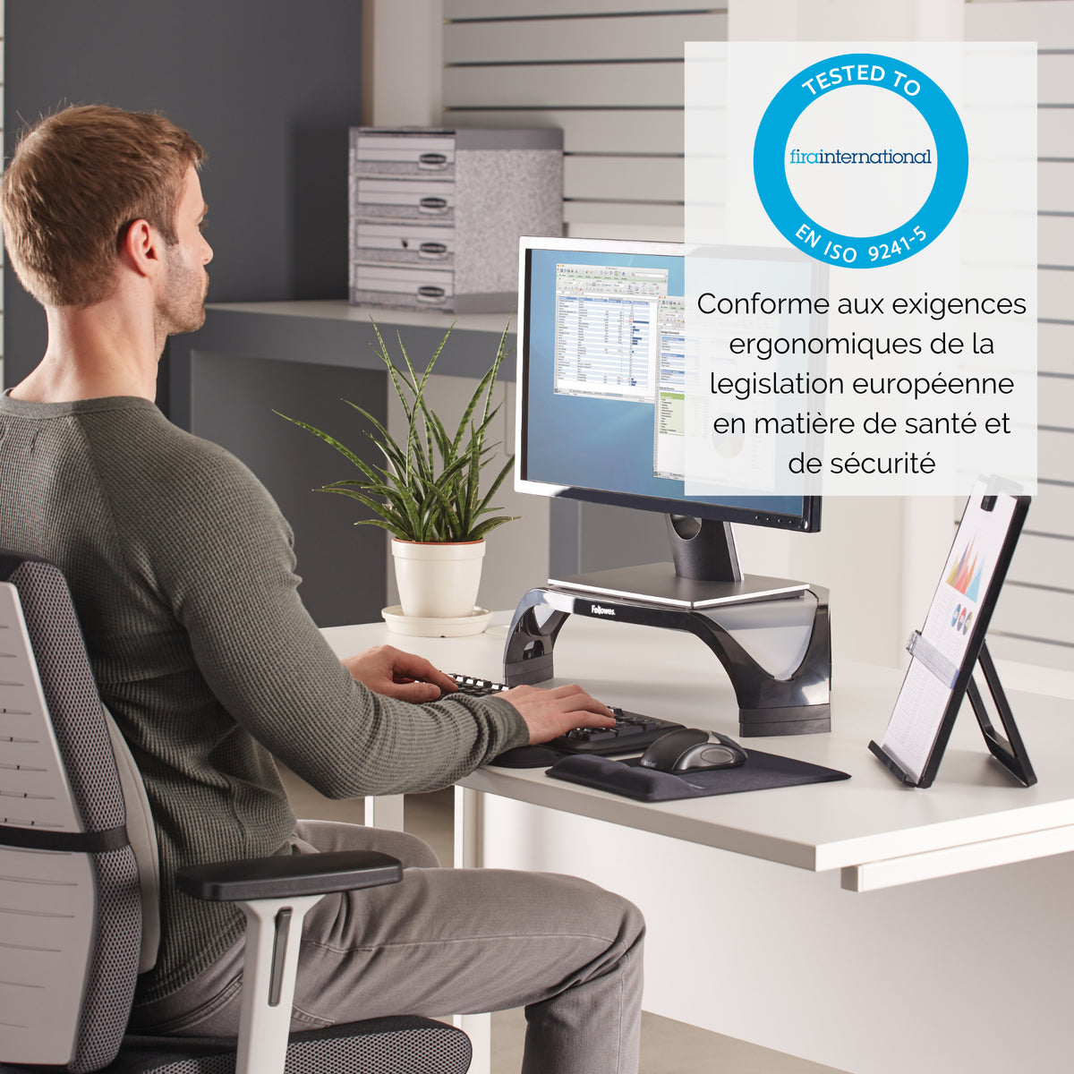 Fellowes Support écran Smart Suites