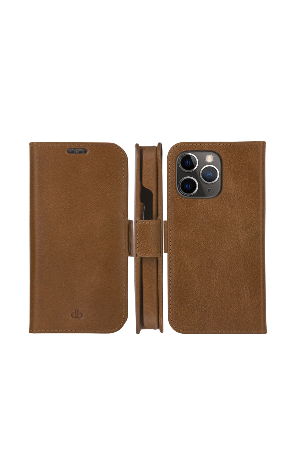 Coque de Protection Lynge pour Téléphones 6.7" (17 cm), Étui Portefeuille, Marron