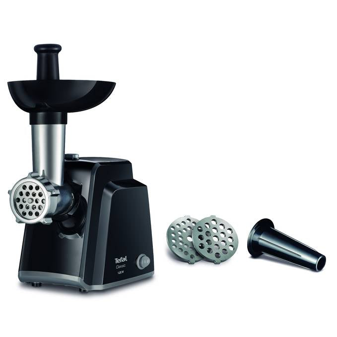 Tefal NE105838 Hachoir 1400 W, Noir et Acier Inoxydable