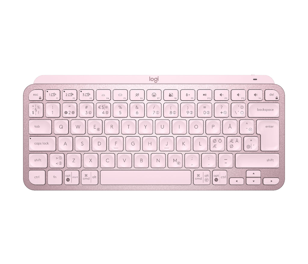Logitech MX Keys Mini Clavier Sans Fil Nordique (Danois/Finnois/Norvégien/Suédois)