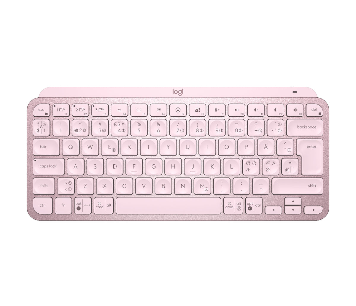 Logitech MX Keys Mini Clavier Sans Fil Nordique (Danois/Finnois/Norvégien/Suédois)