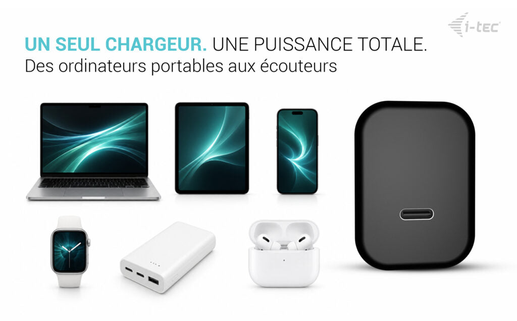 i-tec 65W USB-C GaN Charger - vue 7