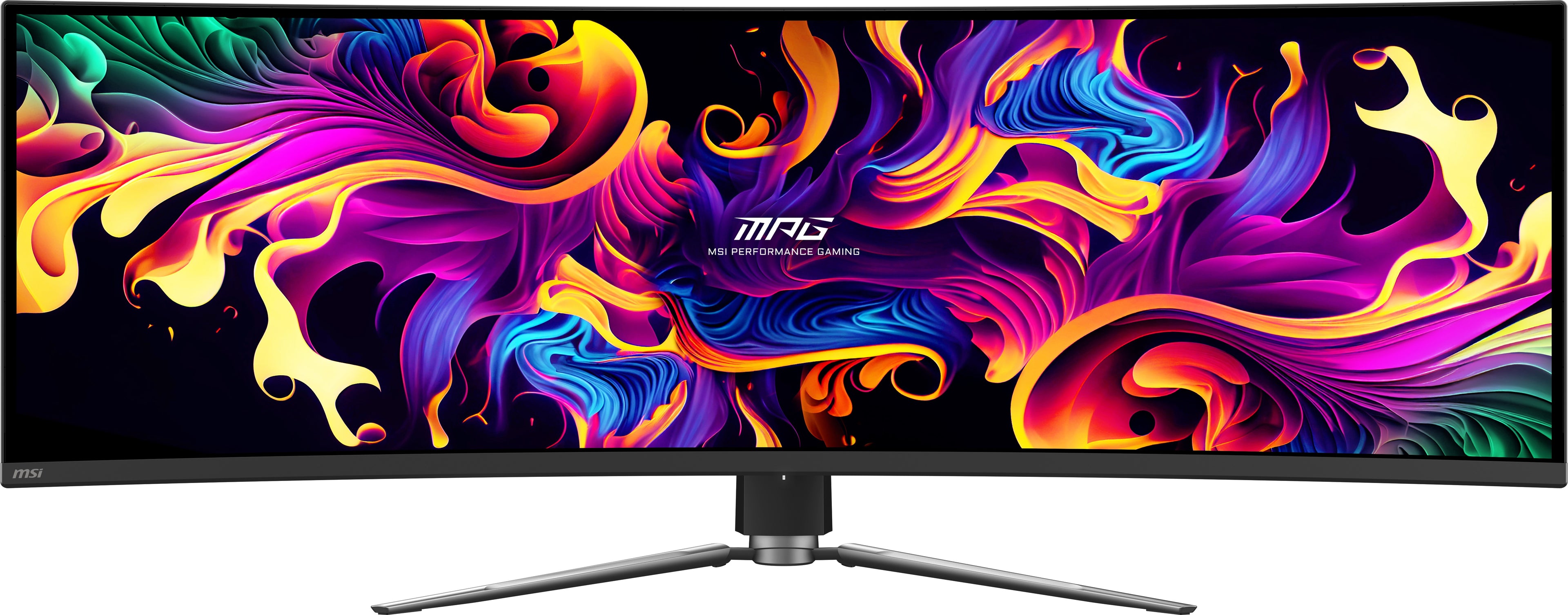 MSI MPG 491CQPX QD-OLED écran plat de PC 124,5 cm (49") 5120 x 1440 pixels Dual QHD Noir