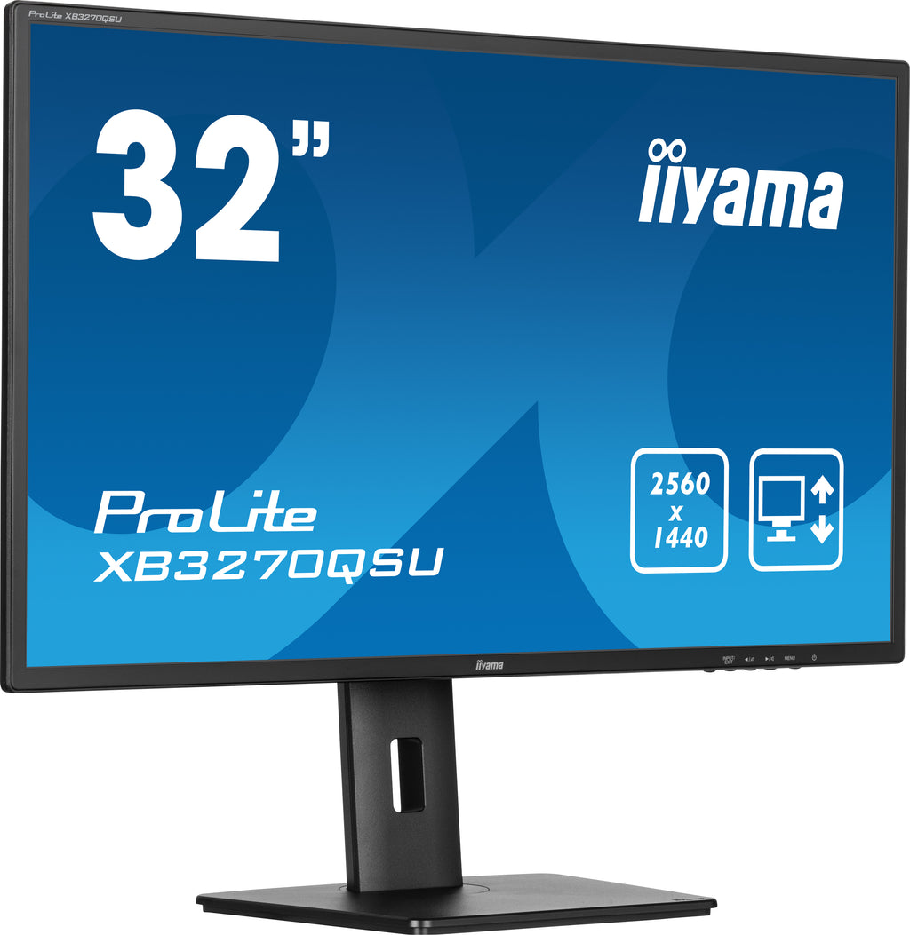 iiyama ProLite XB3270QSU-B1 Écran PC 31.5" Quad HD LED Noir