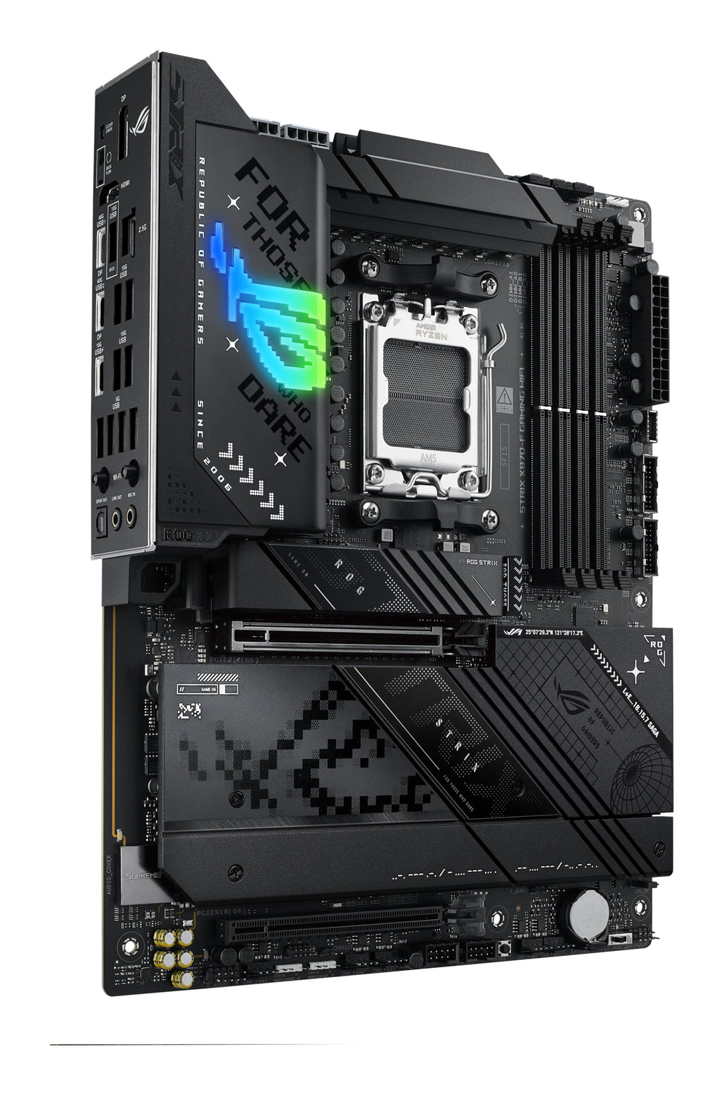 ASUS ROG STRIX X870-F GAMING WIFI Carte Mère AMD X870 Socket AM5 ATX