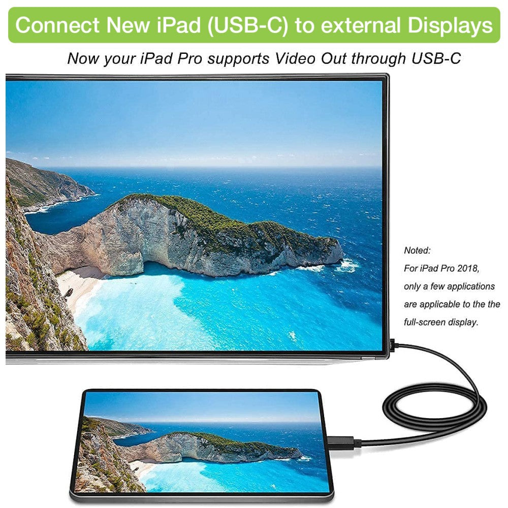 Techly IADAP USBC-HDMI2TY adaptateur graphique USB 3840 x 2160 pixels Noir - vue 5