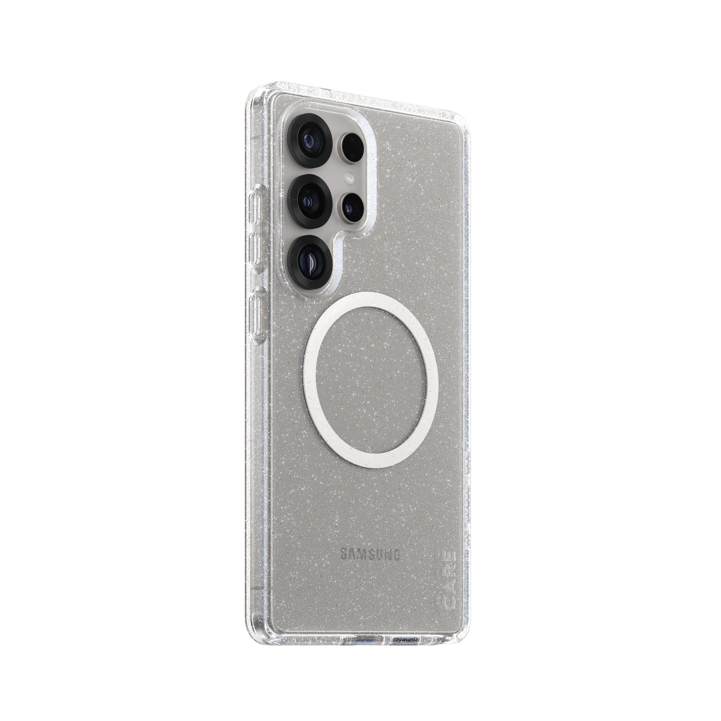 PanzerGlass PanzerGlass CARE™ by ® Urban Combat Case Star Lit w. White Qi Compatible Samsung Galaxy S25 Ultra coque de protection pour téléphones portables Housse Transparent