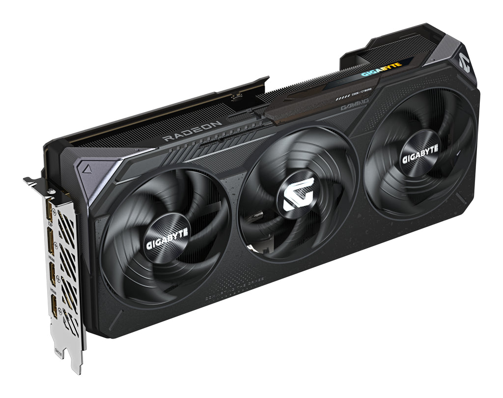 GIGABYTE Radeon RX 9070 XT GAMING OC 16G Carte Graphique - 16 Go GDDR6, 256 bits, PCI-E 5.0, 3060 MHz Fréquence du Cœur, 2 x DisplayPort, 2 x HDMI, GV-R9070XTGAMING OC-16GD