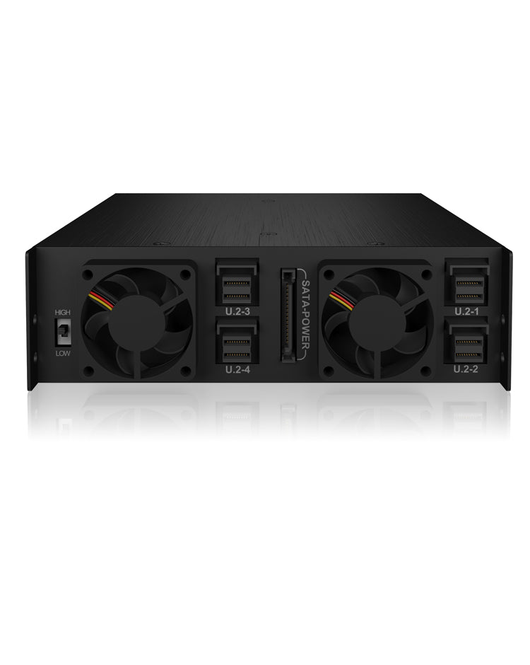 Plateau de stockage de disques IB-2242U2K 5.25" Noir