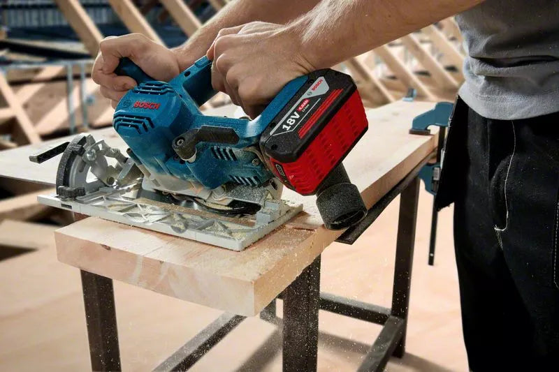 Bosch Bosch GKS 185-LI 16,5 cm Noir, Bleu, Gris 5000 tr/min