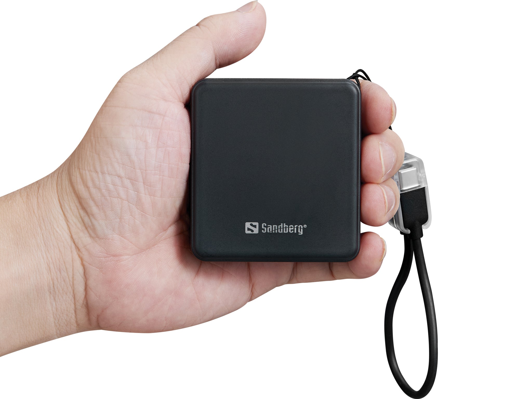 Sandberg 421-34 banque d'alimentation électrique Lithium-Ion (Li-Ion) 10000 mAh Noir